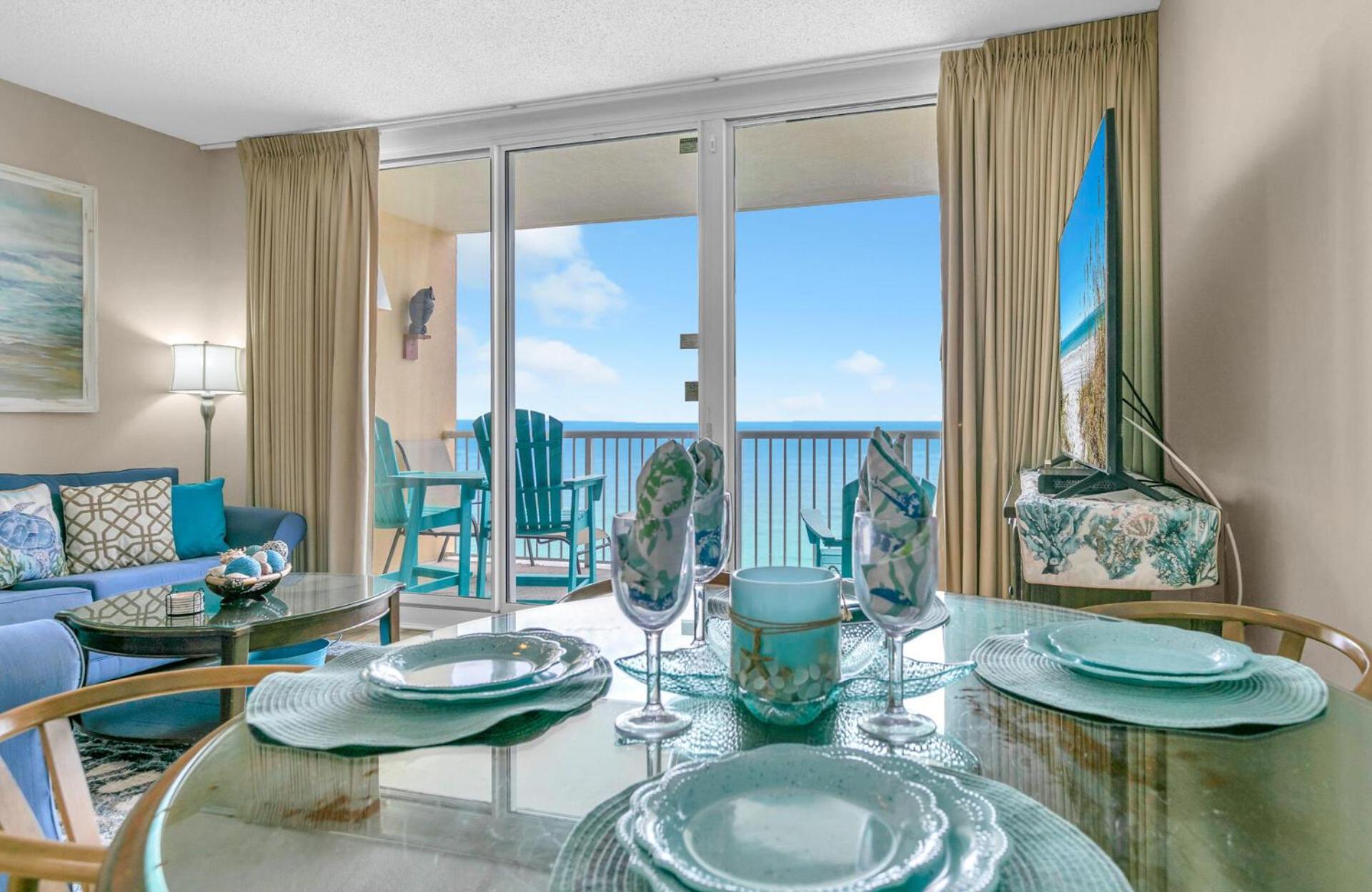 Stunning Ocean & Sunset Views, Direct Beach Access With 2 King Bedrooms At Panama City Beach, Fl Dış mekan fotoğraf